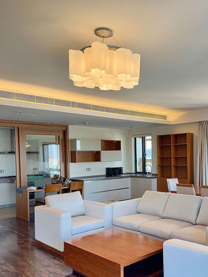 Luminara Glass Chandelier