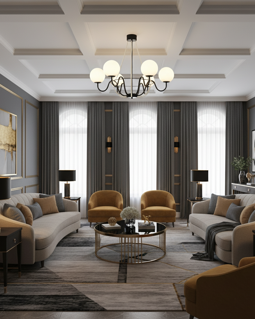 Luminé Arc Chandelier