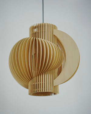 Luminous Wood Pendant Lamp
