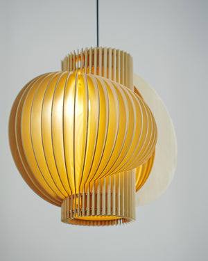Luminous Wood Pendant Lamp