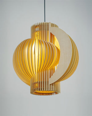 Luminous Wood Pendant Lamp