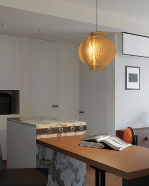 Luminous Wood Pendant Lamp