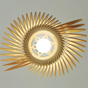 Luminous Wood Pendant Lamp