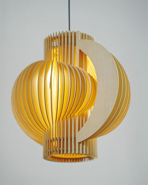 Luminous Wood Pendant Lamp