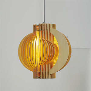 Luminous Wood Pendant Lamp