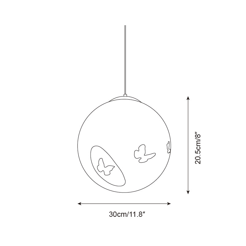 Luna Flutter Pendant Lamp