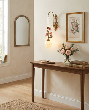 Lunafleur Alabaster Wall Sconce