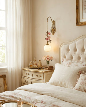 Lunafleur Alabaster Wall Sconce