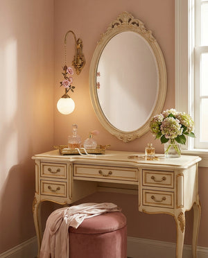Lunafleur Alabaster Wall Sconce