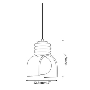 Lunar Pendant Lamp 4.9″- 7″ - Docos