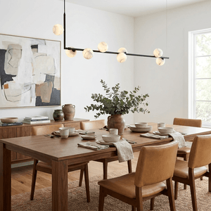Lunara Alabaster Orb Chandelier