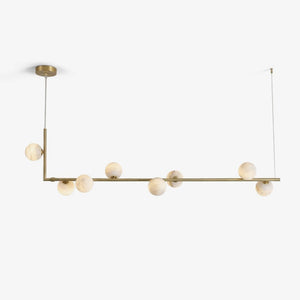 Lunara Alabaster Orb Chandelier