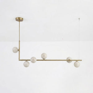 Lunara Alabaster Orb Chandelier