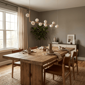 Lunara Alabaster Orb Chandelier