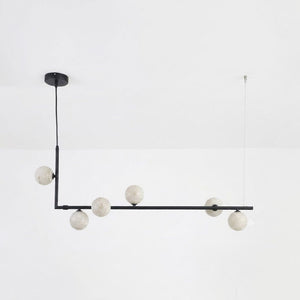 Lunara Alabaster Orb Chandelier