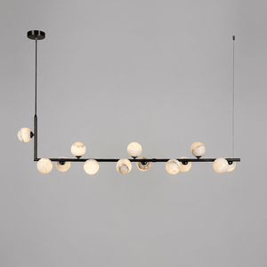 Lunara Alabaster Orb Chandelier