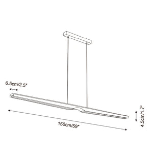Lunaro Woodline Chandelier