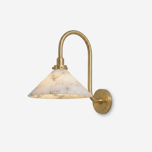Lunelle Alabaster Wall Sconce