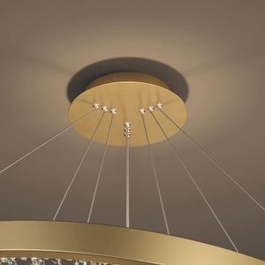 Luxury Circle Crystal Chandelier