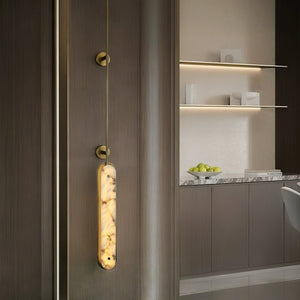 Lysandra Alabaster Wall Sconce
