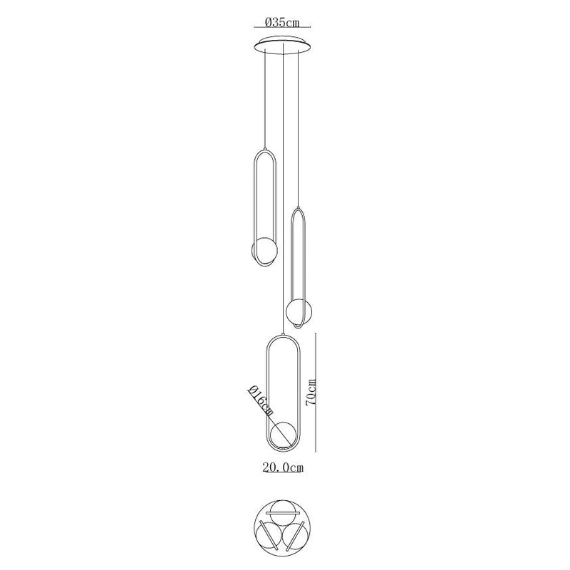 Mila Combination Chandelier – detail 26