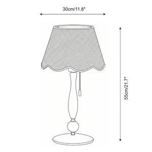 Madera Scallop Table Light