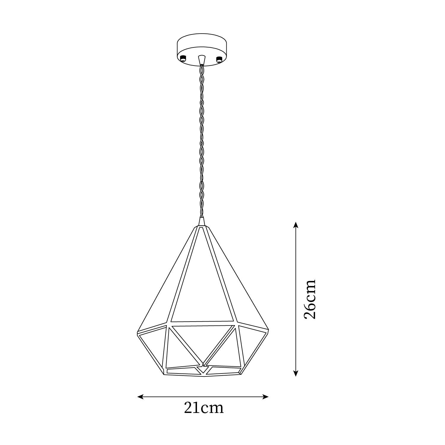 Maki Glass Pendant Lamp - Docos