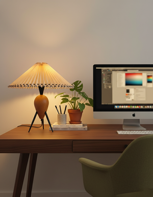 مصباح طاولة ماكي 15.7"- 14.9"