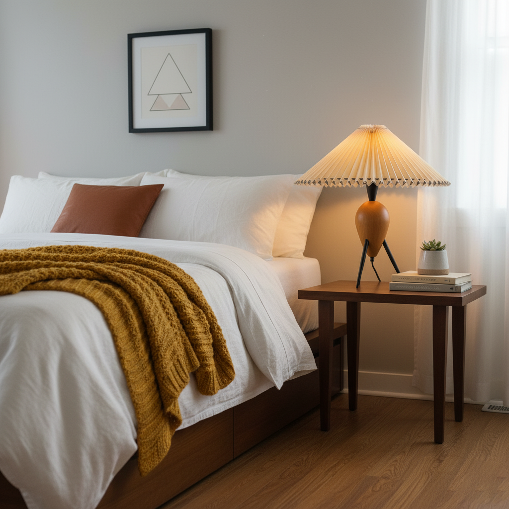 مصباح طاولة ماكي 15.7"- 14.9"