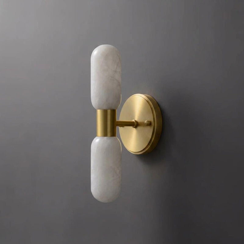 Mallory Alabaster Wall Sconce – detail 2