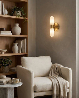 Mallory Alabaster Wall Sconce