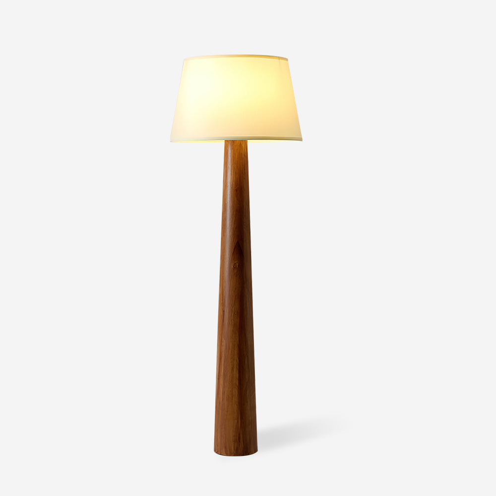 Malva Wood Floor Lamp 17.7″- 53″