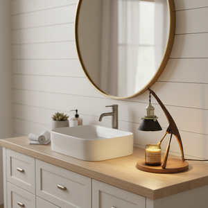 Lámpara calentadora de velas Mante Religieuse