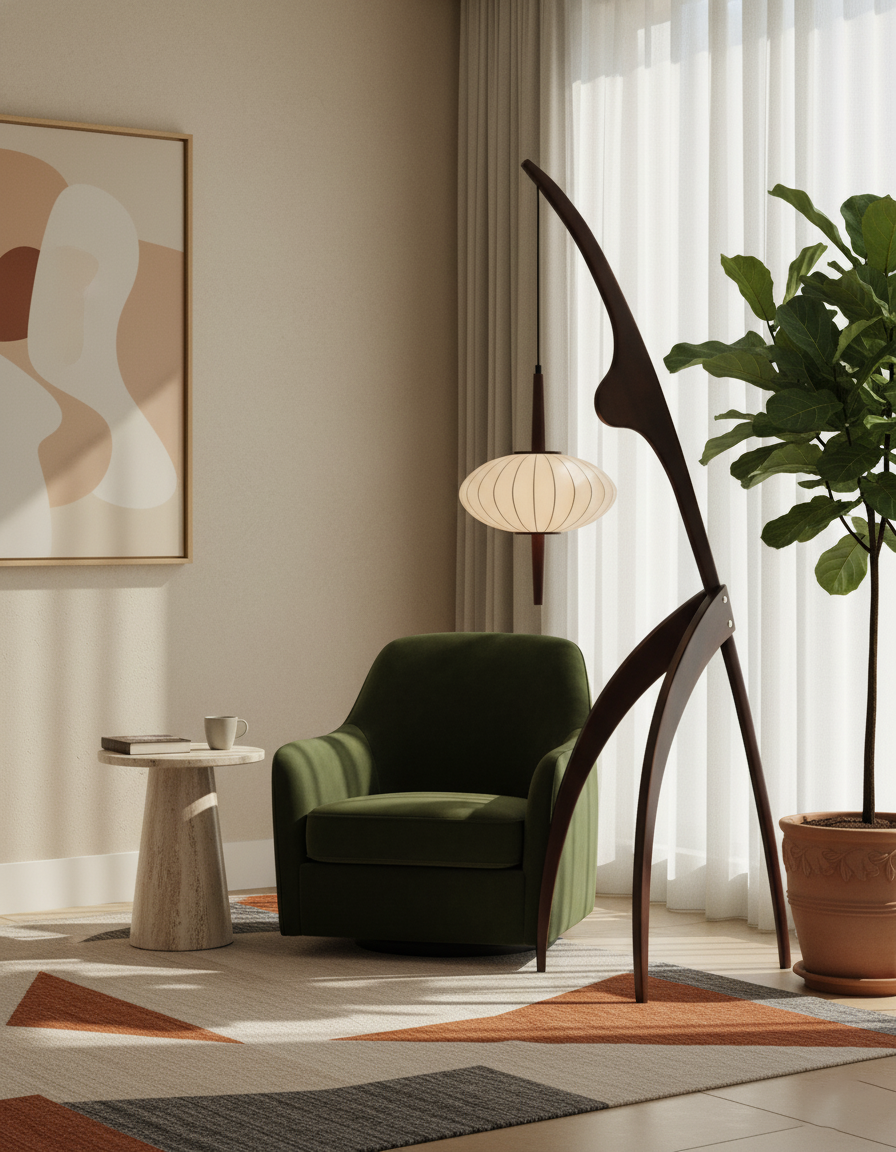 Mante Religieuse Floor Lamp