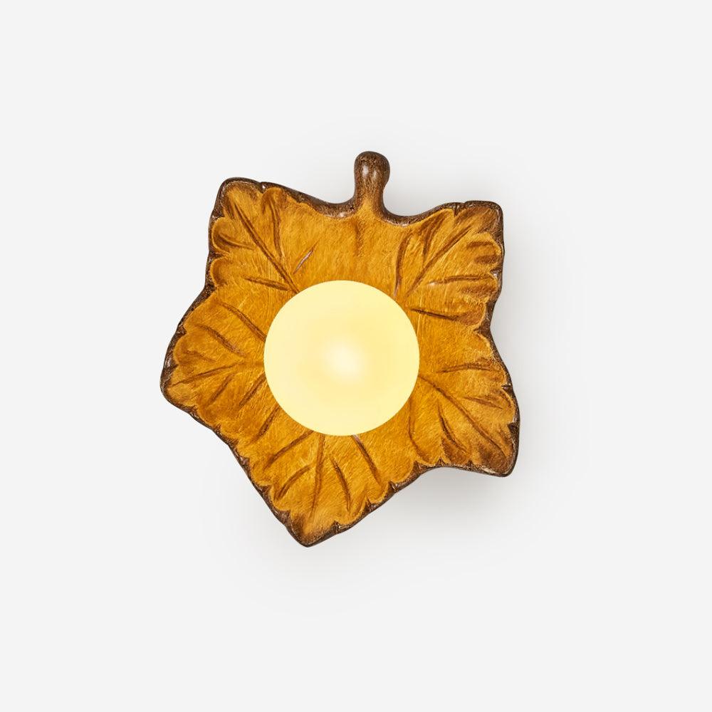 Maple Leaf Wall Light 7″- 7.8″ - Docos