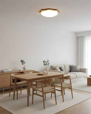 Maple Wood Ceiling Lamp