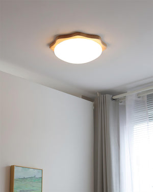 Maple Wood Ceiling Lamp