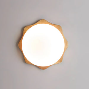 Maple Wood Ceiling Lamp