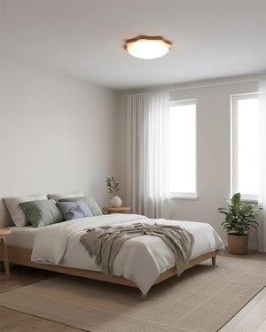 Maple Wood Ceiling Lamp