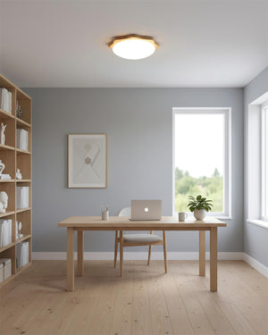 Maple Wood Ceiling Lamp