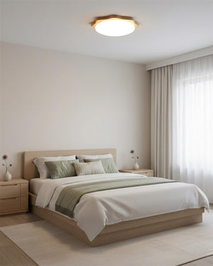 Maple Wood Ceiling Lamp