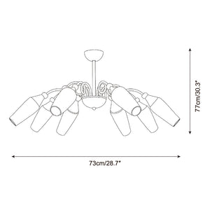 Marcelline Brass Chandelier