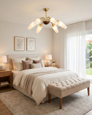 Marcelline Brass Chandelier