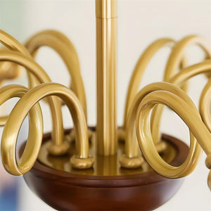 Marcelline Brass Chandelier