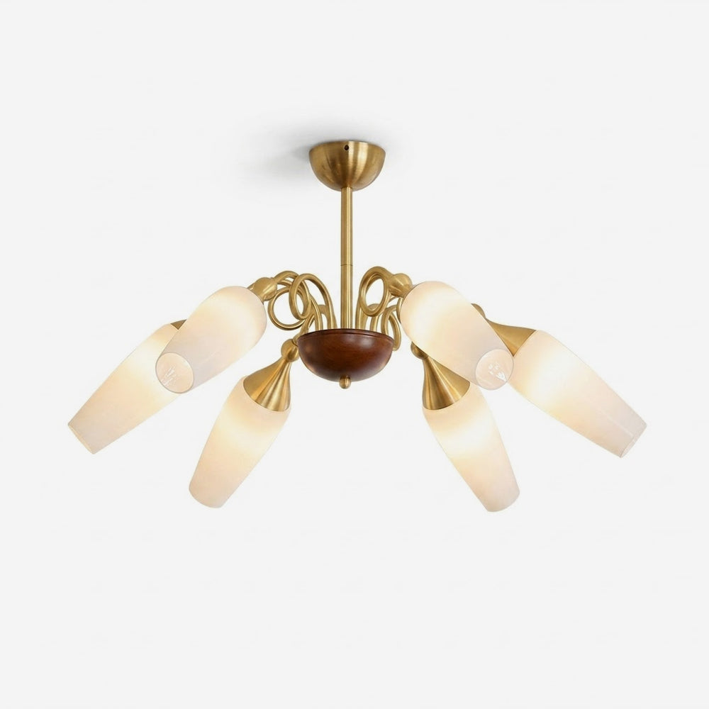 Marcelline Brass Chandelier