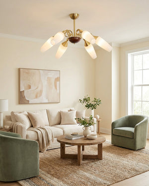 Marcelline Brass Chandelier