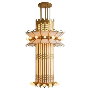 Rayonne Art Deco Pendant Chandelier