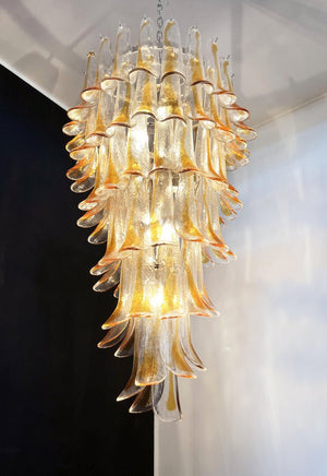 Marigold Glass Chandelier