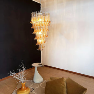 Marigold Glass Chandelier
