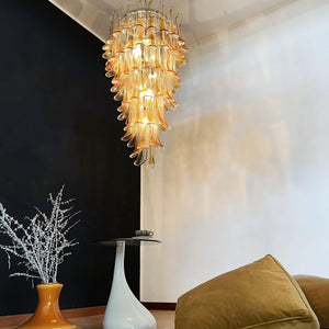 Marigold Glass Chandelier